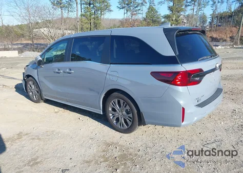 2025 Honda Odyssey Touring из США, поврежденный, VIN 5FNRL6H85SB029719